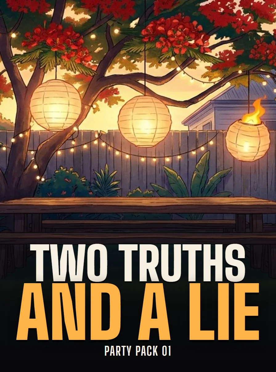 Poster for Two Truths and a Lie.